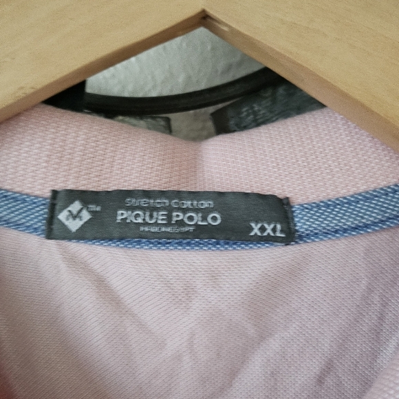 Bundle Of Two Pique Polo Member Mark Shirts Size XXL. - Picture 7 of 12
